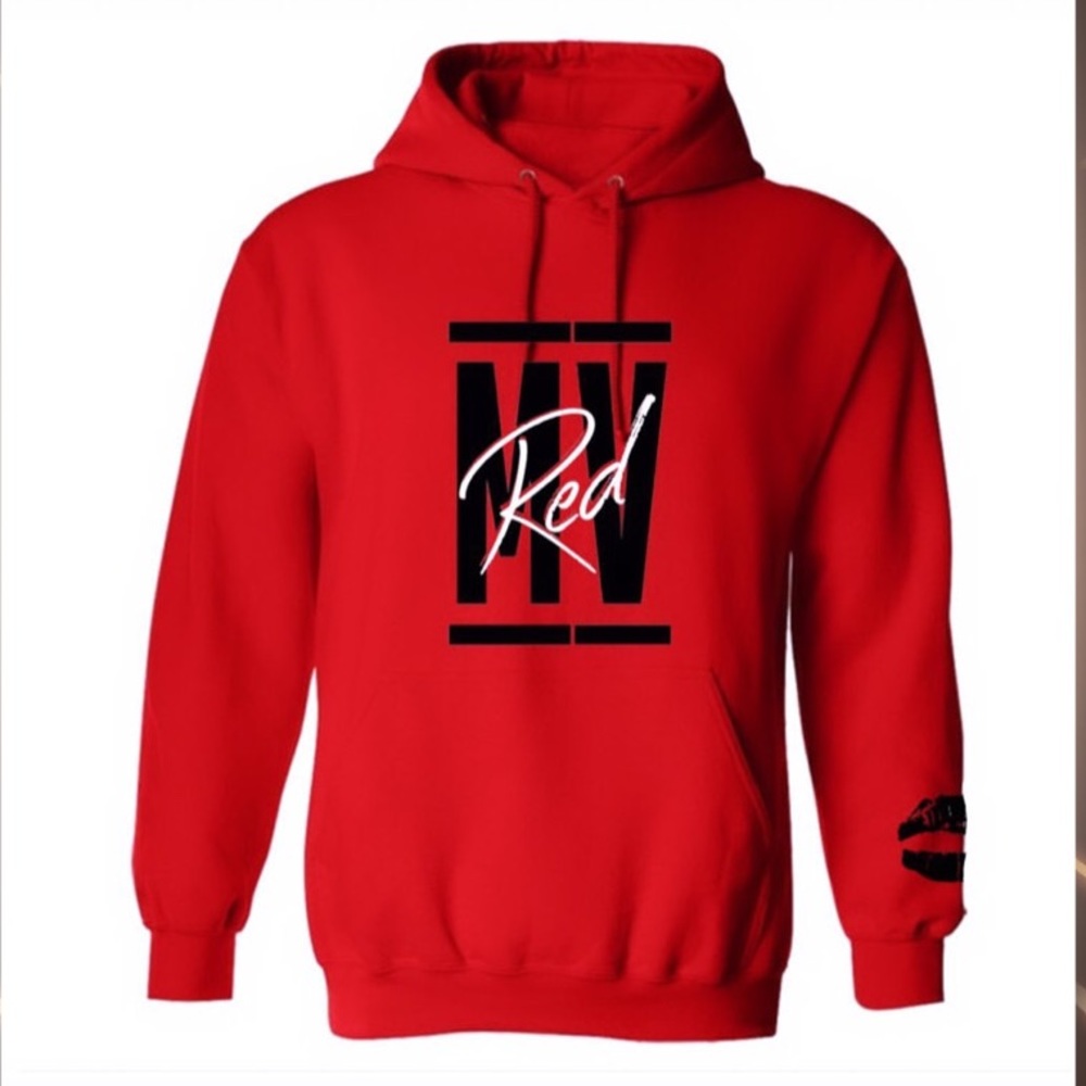 MvRED HOODIE